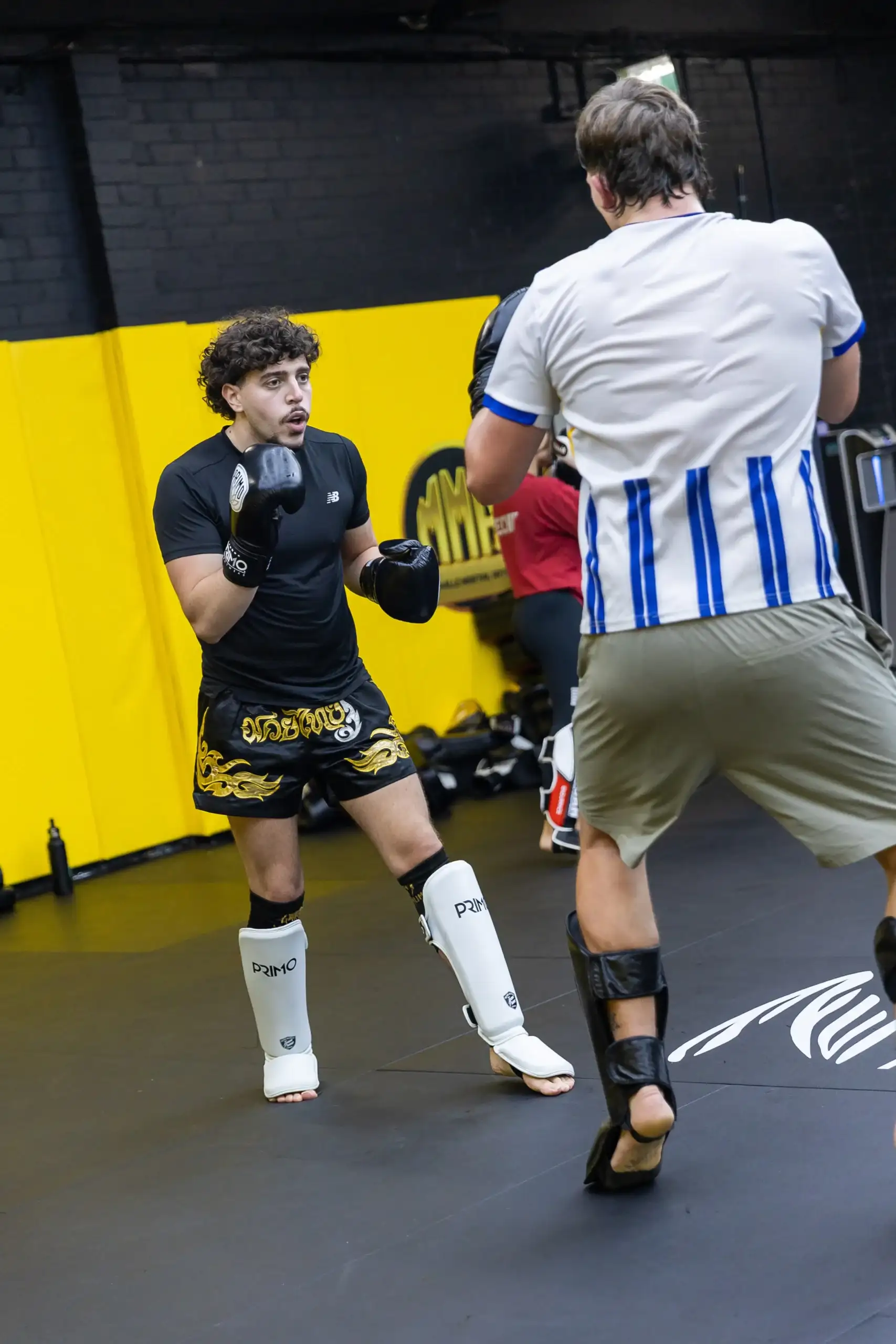 A class in progress at Marrickville Martial Arts Club