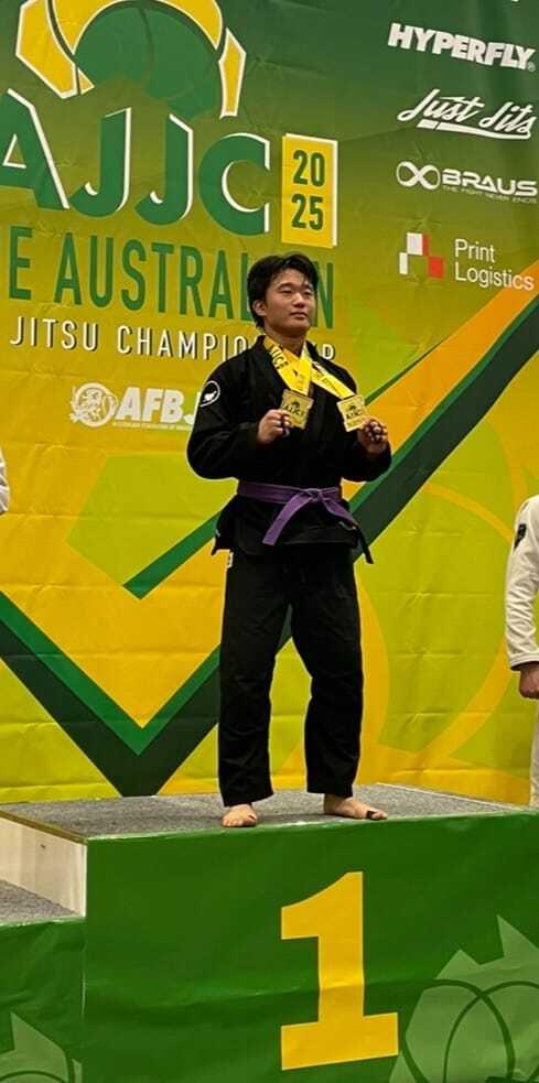 Jun Kim, BJJ Instructor at Marrickville Martial Arts Club
