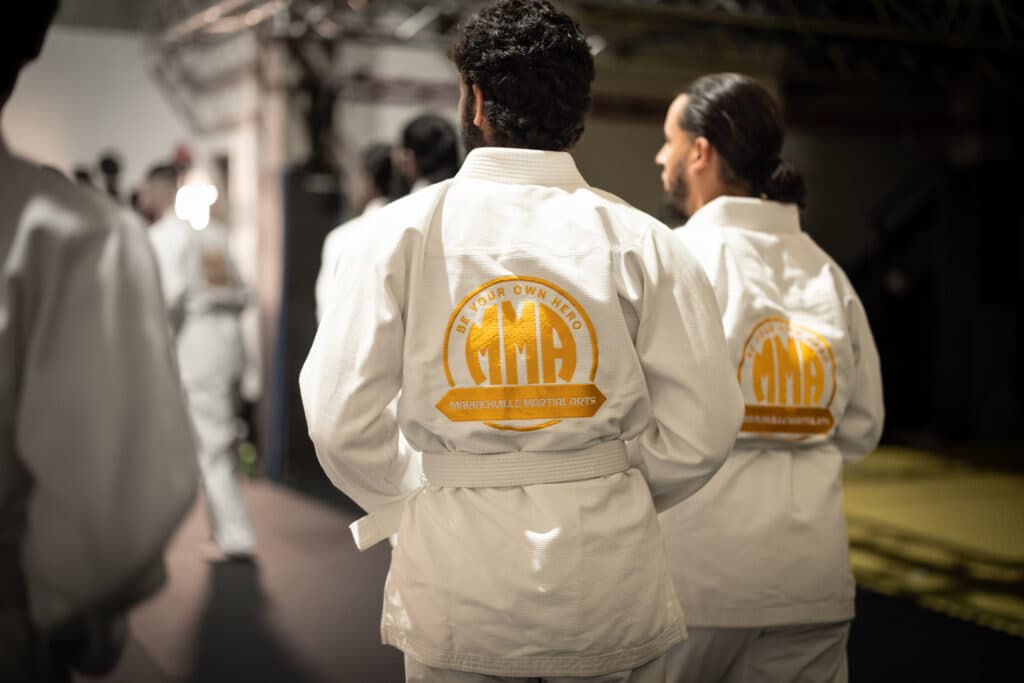 Training at Marrickville Martial Arts