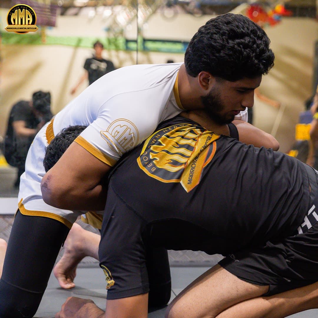 Brazilian Jiu-Jitsu BJJ classes Marrickville Sydney - students training grappling techniques ground fighting no-gi martial arts Inner West