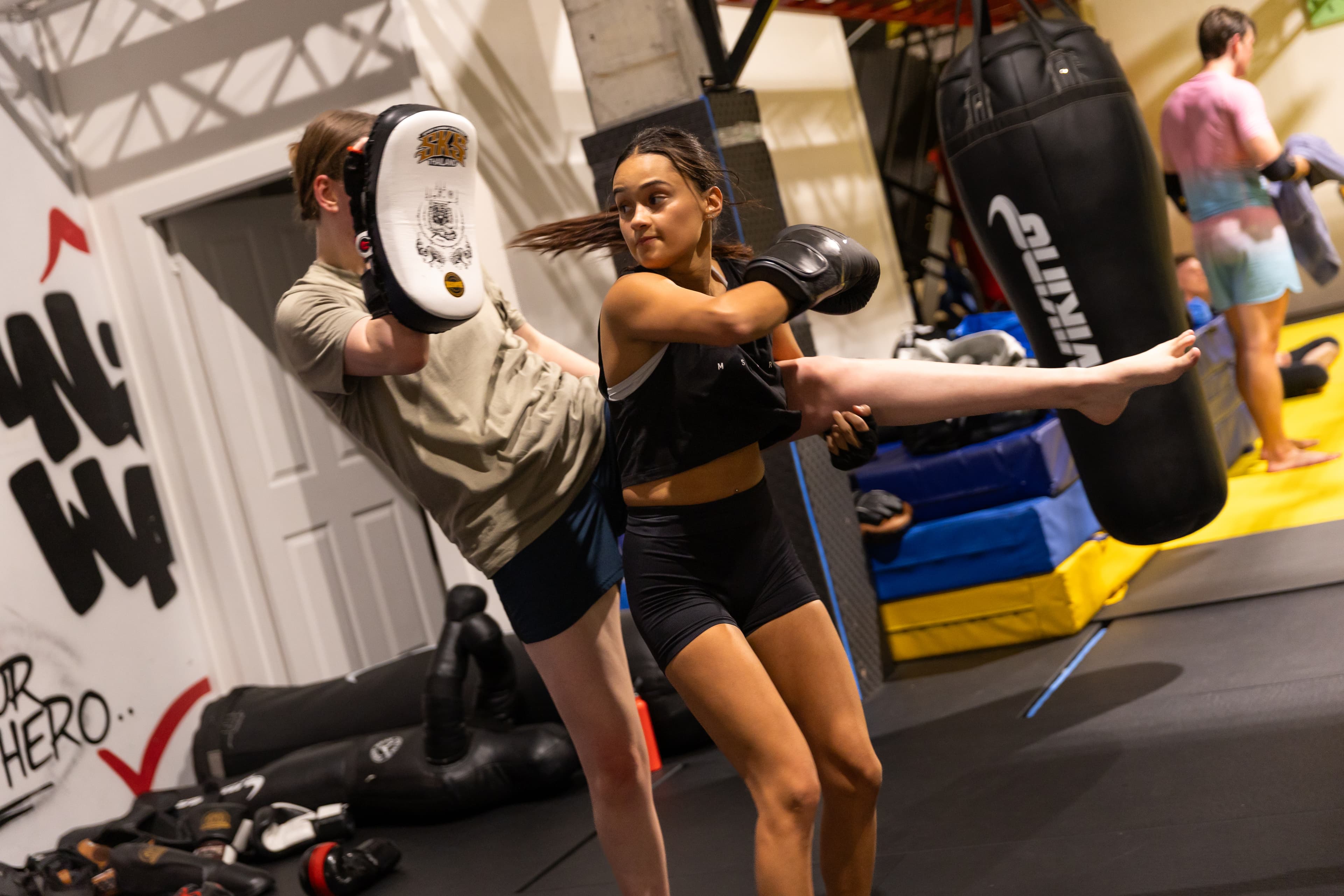 Women's Muay Thai classes Marrickville Sydney - ladies only Thai boxing fitness self-defense empowering supportive environment Inner West